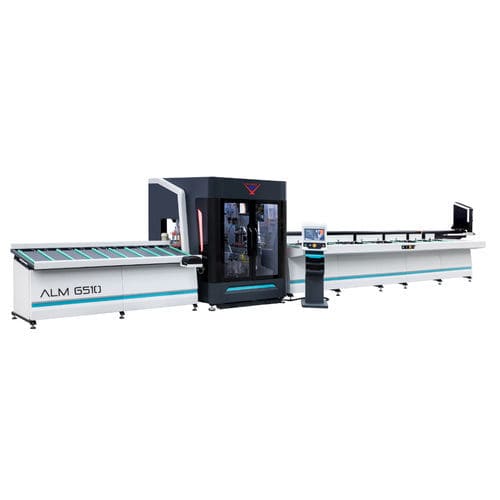 Linha de usinagem e de corte CNC - ALM 6510 - YILMAZ MACHINE - para perfil de alumínio / para perfis em PVC