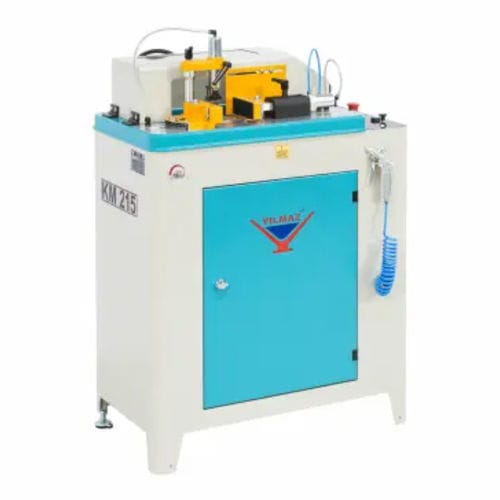 Entestadeira para alumínio - KM 215 S - YILMAZ MACHINE - para PVC / de ângulo variável / pneumática