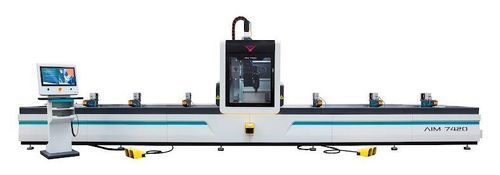 Centro de corte e usinagem multifuncional - AIM 7420 - YILMAZ MACHINE - CNC / para perfis de alumínio / para perfis em PVC