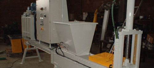 Prensa enfardadeira para plástico - EMS Machinery - para resíduos / para latas / para alumínio