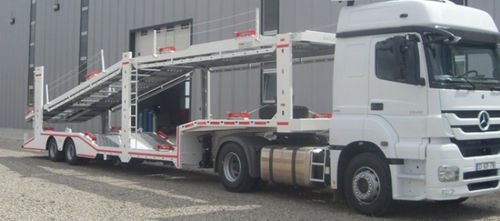 Semirreboque para veículos - EMS Machinery - com sistema de freio pneumático