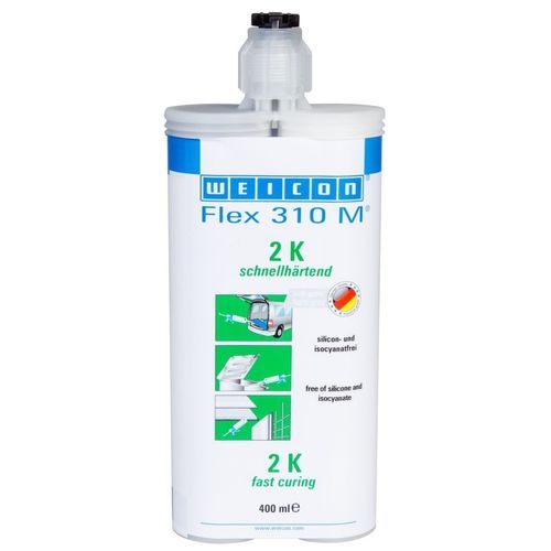 Cola híbrida - Flex 310 M® 2 K - WEICON - para metais / para plástico / monocomponente