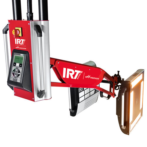 Secador para trilho - IRT 4-10 PCAUTO - Herkules Hebetechnik GmbH - de infravermelho / para processo de cura / com controle automático