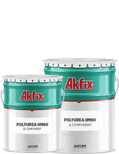 Revestimento de proteção - HM 80 - Akkim Yapı Kimyasalları San. ve Tic. A.Ş. - em poliuretano / para concreto / industrial