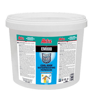 Revestimento à prova de água - EM800 - Akkim Yapı Kimyasalları San. ve Tic. A.Ş. - para terraço / em poliuretano / em gesso