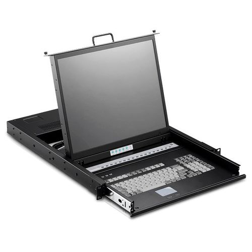 Gaveta para rack 19" - SMK-920-19UB - IPC2U GmbH - console / com chaveador KVM integrado / com teclado