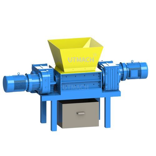 Triturador de 2 eixos - D - Liantai Machinery - de papel / de plástico