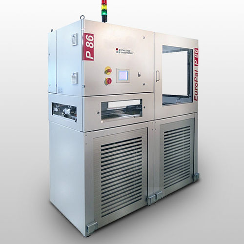 Paletizador camada por camada - EuroPal P series - modular automation GmbH - para peças a usinar / automático / modular