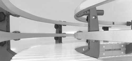 Trilho de guia linear - modular automation GmbH - em aço inoxidável / em alumínio / de roletes