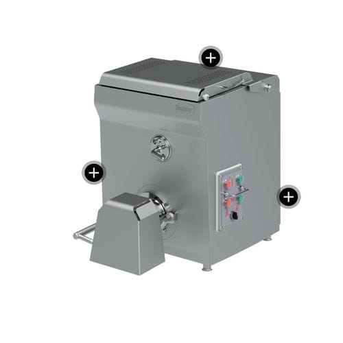 Moedor industrial de carne - TX 98 Minimix - Dadaux SAS - de carne fresca / de bancada / 400 V trifásico
