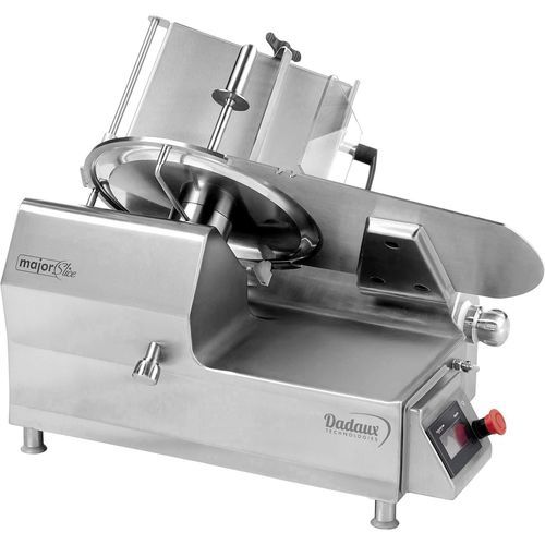Fatiador para presunto - MAJOR SLICE 350 SA - Dadaux SAS - semiautomático / com disco de corte / 230 V monofásico