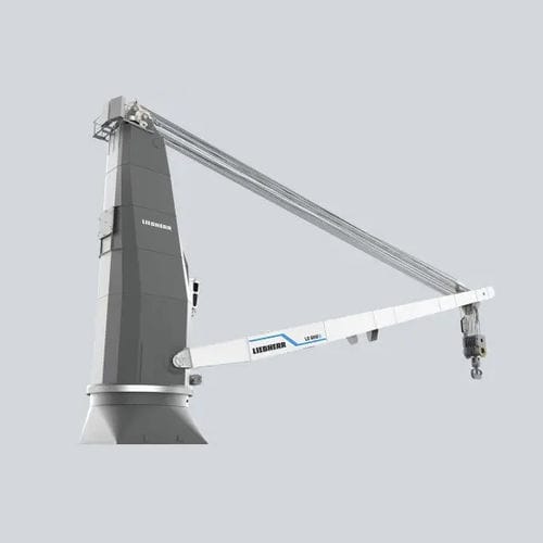 Guindaste para descarregamento de navios - LS series - Liebherr Cranes - fixo / com lança elevatória / para aplicações marítimas