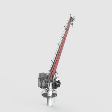 Guindaste para aplicações offshore - RL 650 - Liebherr Cranes - fixo / com mecanismo de giro superior / de elevação