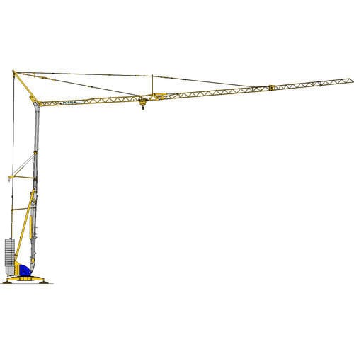 Guindaste de torre automontante - Igo 50 - Manitowoc Cranes - fixo / com lança treliçada / para obras