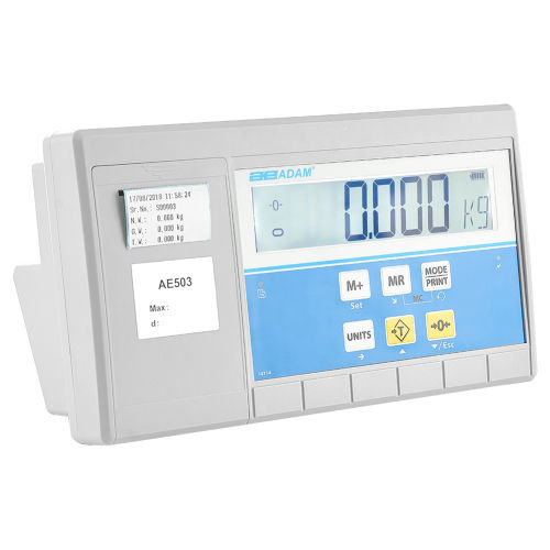 Indicador de peso com display LCD - AE 503 - AE Adam GmbH - de bancada / com impressora integrada
