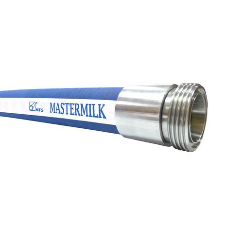 Mangueira para produtos alimentares - MASTERMILK / SD - Tubes International - em NBR / em aço / sintética