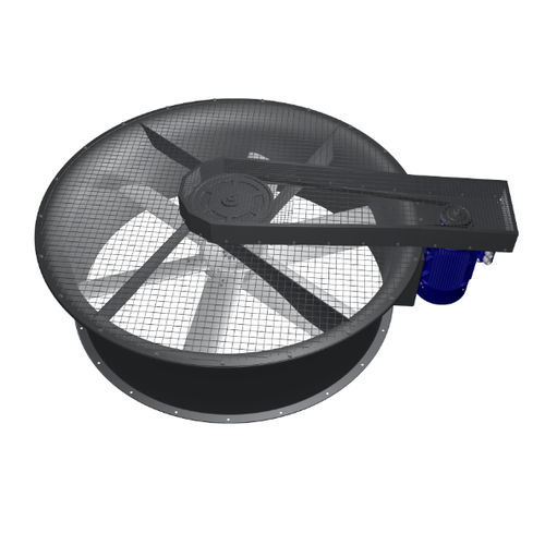 Ventilador para altas temperaturas - STVB - Planetfan - axial / em alumínio / em aço
