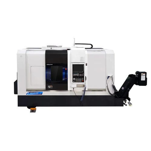 Centro de torneamento e fresamento CNC - MD10100 - Ningbo GongTie Precision Machinery Co.,LTD - horizontal / de 2 eixos / com barramento inclinado
