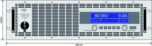 Fonte de alimentação elétrica para montagem em rack - E/PS 9000-3U series  - EPS Stromversorgung GmbH - 3U / CA/CC / de laboratório
