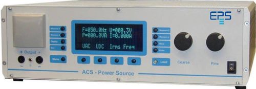 Fonte de alimentação elétrica para montagem em rack - EPS/ACS series - EPS Stromversorgung GmbH - CA/CA / regulada / chaveada