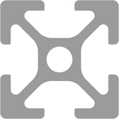 Perfil em alumínio - MS 20+ series - MS Plus Automation GmbH - ranhurado / para construção / leve