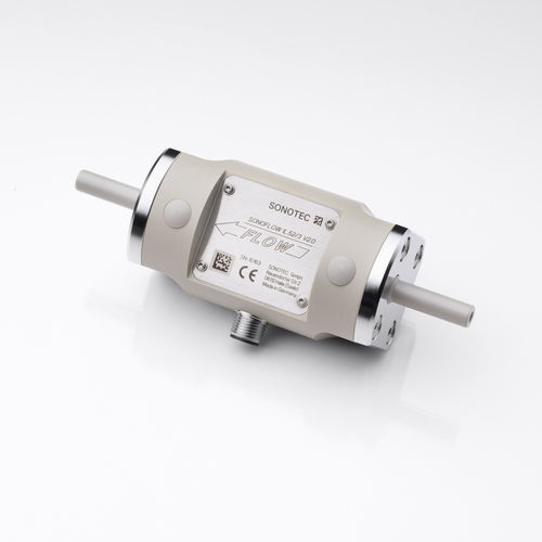 Medidor de vazão ultrassônico - SONOFLOW IL.52 - SONOTEC GmbH - volumétrico / para líquidos / em linha