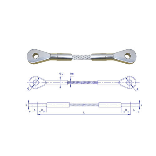 Eslinga de cabo - CEJ series - JULI SLING - em aço