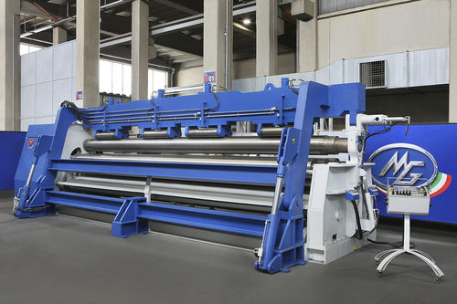 Calandra de 4 rolos - M6014E/S - MG S.R.L. - hidráulica / CNC / de alta precisão