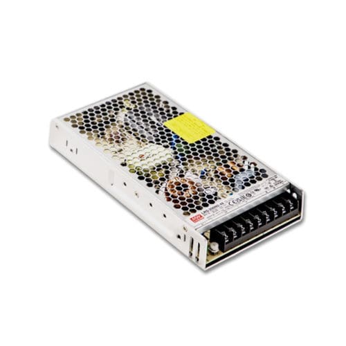 Fonte de alimentação elétrica 1U - LRS-200N2 series  - Mean Well - CA/CC / com saída simples / chaveada