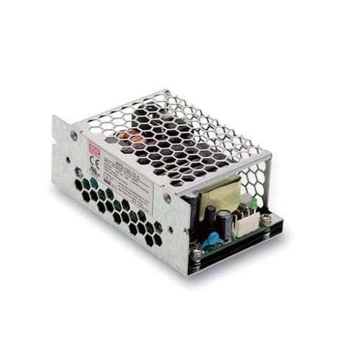 Fonte de alimentação elétrica em caixa aberta - RPS-120 series  - Mean Well - CA/CC / com saída simples / com proteção contra curto-circuitos