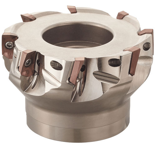 Fresa com pastilhas de corte - WEZ series - SUMITOMO ELECTRIC Hartmetall GmbH - de cantos / para ferro fundido / para aço inoxidável