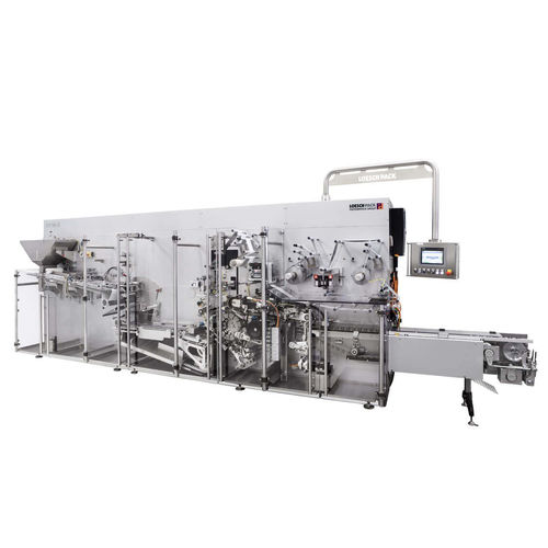 Máquina embaladora com filme dobrado - RPM-S - LOESCH Verpackungstechnik GmbH + Co. KG - automática / para goma de mascar / para produtos de confeitaria