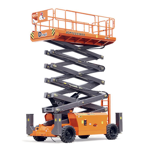 Plataforma elevatória tipo tesoura autopropelida - JCPT2223RTA - Zhejiang Dingli Machinery Co,Ltd - a diesel