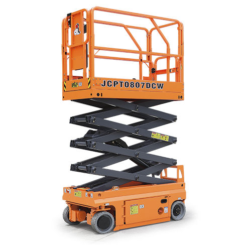 Plataforma elevatória tipo tesoura autopropelida - JCPT0807DCW - Zhejiang Dingli Machinery Co,Ltd - elétrica