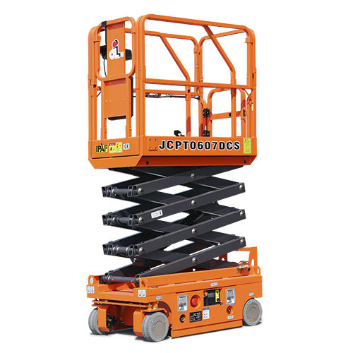 Plataforma elevatória tipo tesoura autopropelida - JCPT0607DCS/JCPT0607DCF - Zhejiang Dingli Machinery Co,Ltd - elétrica