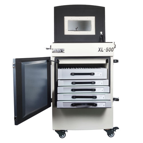 Exaustor de fumaça de piso - XL-500 - Shanghai Dikai Coding Industry Co., Ltd - a laser / com filtro HEPA