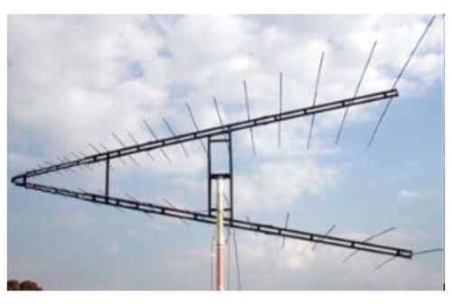 Antena rádio - LPDA-A0017 - Alaris Antennas - transmissora / compacta / passiva