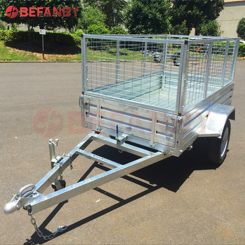 Carreta porta-máquinas - BEFANBY - com caçamba / para mercadorias / de cimento