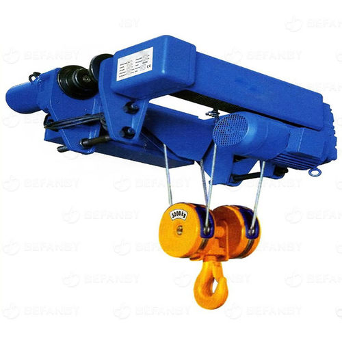Talha de cabo de aço elétrica - BEFANBY - compacta / leve / 380 V