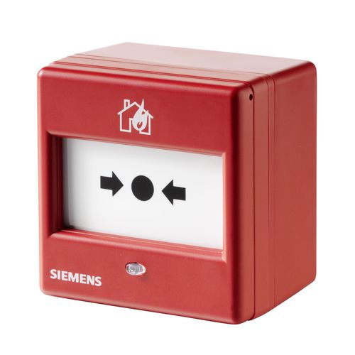 Acionador manual rádio - FDM275 - Siemens Fire Safety - de alarme de incêndio