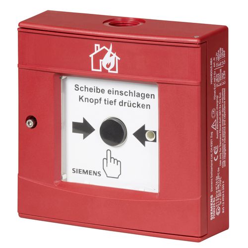 Acionador manual endereçável - FDM223-Ex - Siemens Fire Safety - ATEX / para atmosfera explosiva / de alarme de incêndio