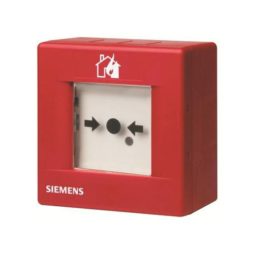 Acionador manual endereçável - FDM221 - Siemens Fire Safety - de alarme de incêndio