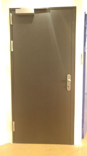 Porta de abrir - Talleres Alfa Torres - em aço galvanizado / para ambiente interno / acústica