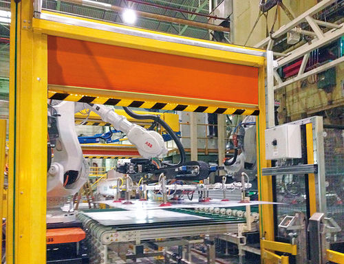 Porta de enrolar - Talleres Alfa Torres - metálica / em tecido / de PVC
