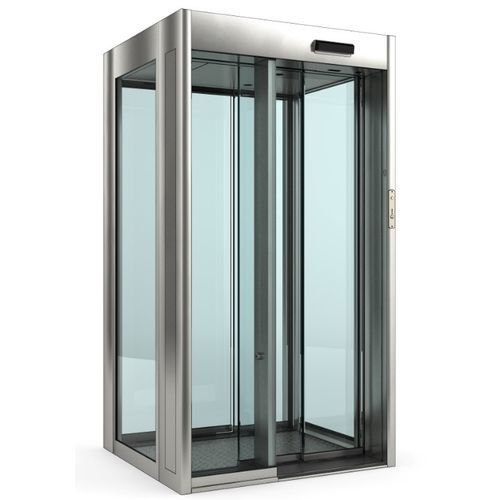 Porta de correr - INTERLOCK 673 - AUTOMATIC SYSTEMS - para ambiente interno / industrial / de acesso