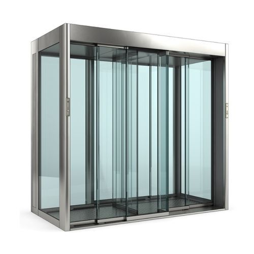 Porta de correr - INTERLOCK 674 - AUTOMATIC SYSTEMS - para ambiente interno / industrial / de acesso