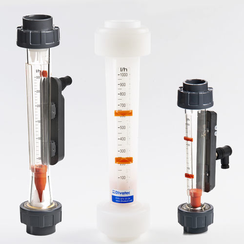 Medidor de vazão de área variável - DFM series - DIVATEC,SL - volumétrico / para água / para ácidos