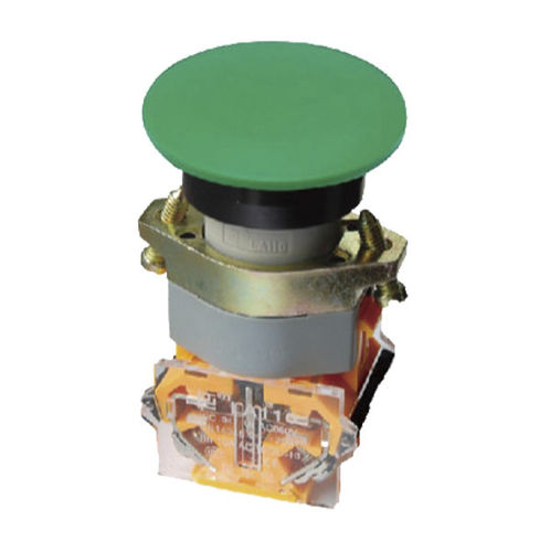 Botão de comando botão cogumelo - LA110-A1-M , LA110-A1-M T series - Utility Electrical Co., Ltd. - com contato em prata / de corte / com contato em liga de níquel