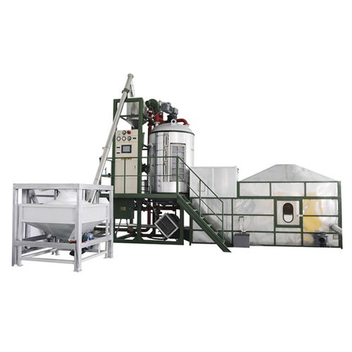 Pré-expansor para poliestireno expandido - SPJ130A - Hangzhou Fangyuan Plastics Machinery Co.,Ltd - controlado por CLP / automático / descontínuo