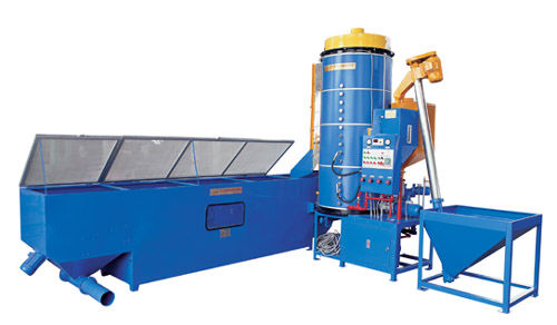 Pré-expansor para poliestireno expandido - SPY70, 90 - Hangzhou Fangyuan Plastics Machinery Co.,Ltd - controlado por CLP / automático / contínuo